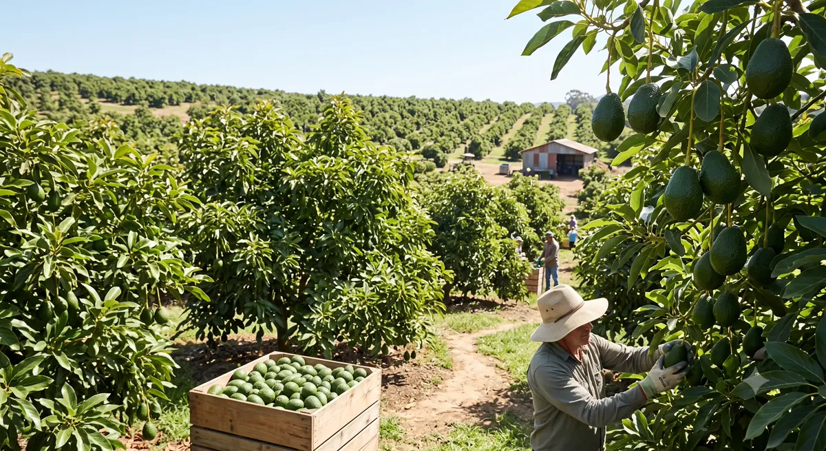EU Avocado Production (2021–2025)