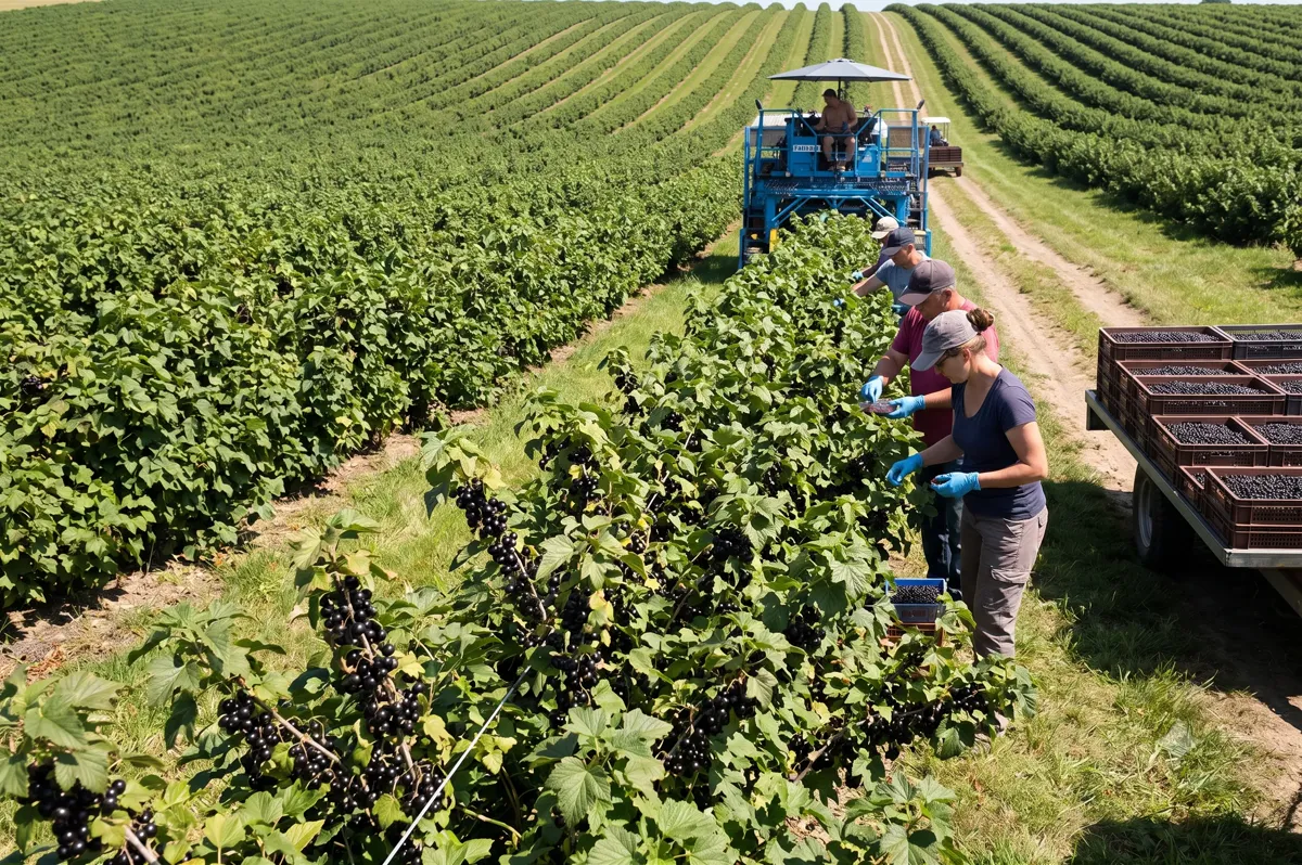 EU Blackcurrants Production (2021–2025)