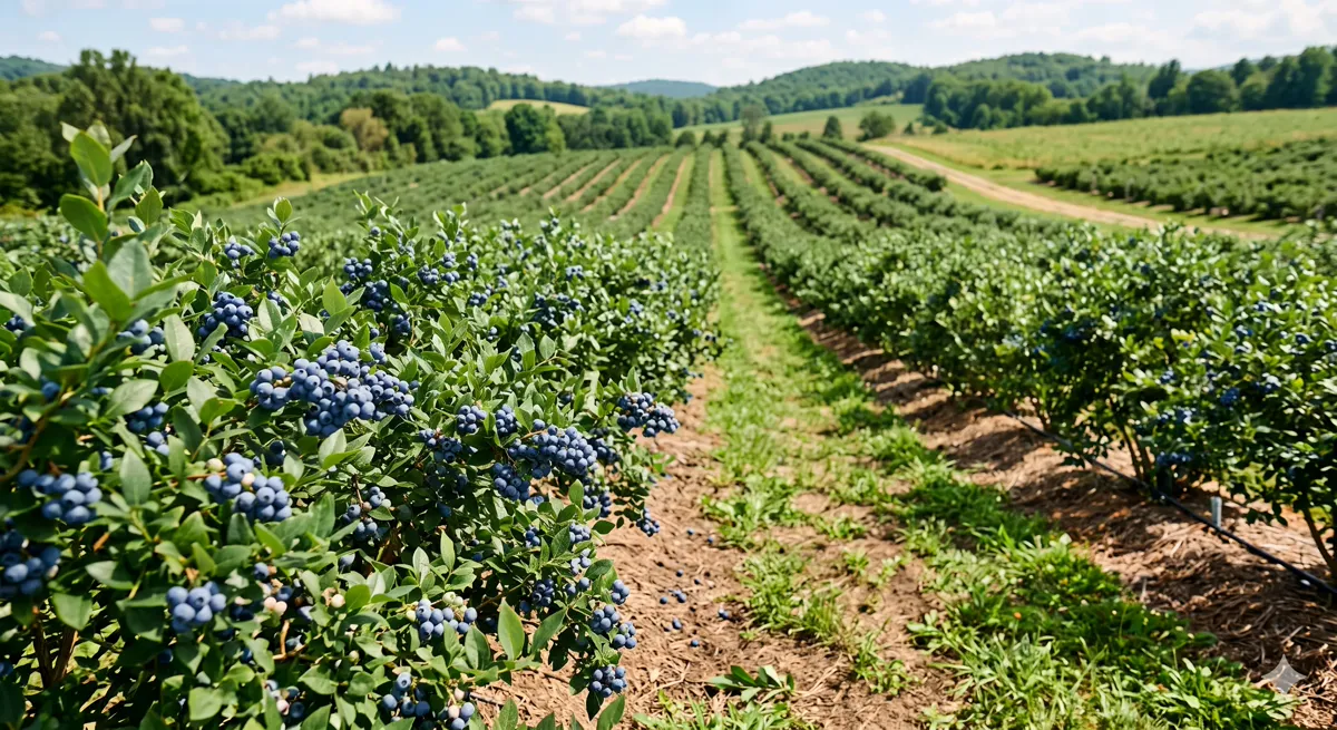 EU Blueberry Production (2021–2025)