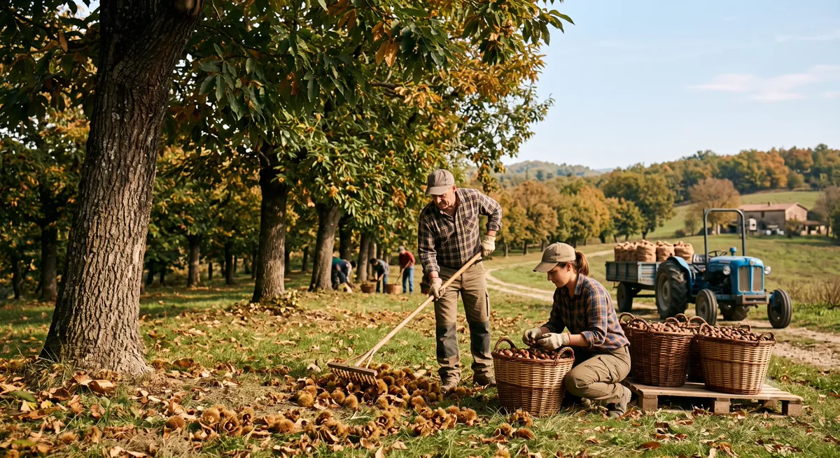 EU Chestnut Production (2021–2025)