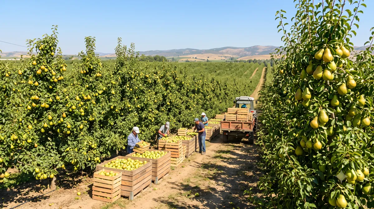 EU Pear Production (2021–2025)